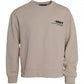 Dolce & Gabbana Beige Cotton Crew Neck Sweatshirt Sweater Mens Sweater