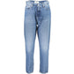 Calvin Klein Light Blue Cotton Jeans & Pant