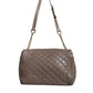 Dolce & Gabbana Brown Quilted Leather Shoulder Purse Satchel Bag