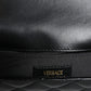 Versace Black Quilted Lambskin Leather Crossbody Shoulder Bag