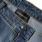 Emporio Armani Blue Washed High Waisted Skinny Women Denim Jeans