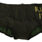 John Galliano Olive Green Briefs Women's Boxer Lingerie Underwear