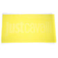 Just Cavalli Yellow Cotton Men Beach Towel