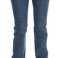 Costume National Super Slim Blue Wash Cotton Jeans