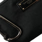 Dolce & Gabbana Chic Nylon-Leather Designer Pouch