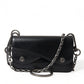 Dolce & Gabbana Sleek Black Leather Shoulder Bag
