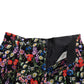 Dolce & Gabbana Chic Floral High Waist Hot Pants Shorts