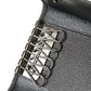 Dolce & Gabbana Chic Gray Leather Trifold Key Holder