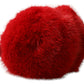 Dolce & Gabbana Red Mink Fur Elegance Ear Muffs