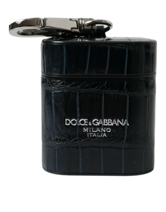 Dolce & Gabbana Chic Crocodile Leather Airpods Case