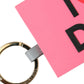 Dolce & Gabbana Chic Trifold Gold & Pink Key Holder Case