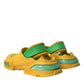 Dolce & Gabbana Chic Rubber Clogs Slippers in Lush Colors