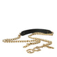 Dolce & Gabbana Brown Leopard Handbag Accessory Shoulder Strap