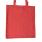 Prada Chic Red and White Fabric Tote Bag