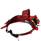 Dolce & Gabbana Red Cherry Sicily Embellished Women Hairband Diadem