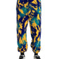 Dolce & Gabbana Multicolor Tie Dye Cotton Jogger Men Sweatpants Pants