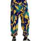 Dolce & Gabbana Multicolor Tie Dye Cotton Jogger Men Sweatpants Pants