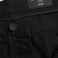 Dolce & Gabbana Black Cotton Stretch Slim Skinny Denim Jeans