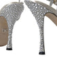Dolce & Gabbana Elegant Crystal Embellished Heels Sandals