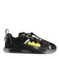 Dolce & Gabbana Multicolor Lace Up Low Top NS1 Sneakers Shoes