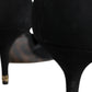 Dolce & Gabbana Black Suede Ankle Strap Heels Pumps Shoes