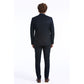 Baldinini Trend Blue Wool Men Suit