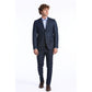 Baldinini Trend Blue Wool Men Suit