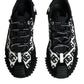 Dolce & Gabbana Black Logo Lace Up Low Top NS1 Sneakers Shoes