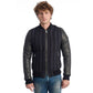 Roberto Pepe Luxury Black Wool Men Jacket