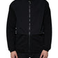 MSGM Black Cotton Full Zip Bomber Long Sleeves Jacket