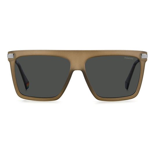 Polaroid Brown Plastic Sunglasses