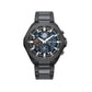 Police Black Steel Watch