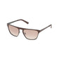 Police Gray Metal Sunglasses