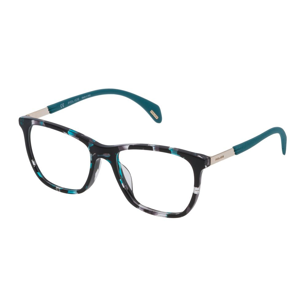 Police Green Metal Frames