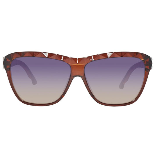 Swarovski Brown Injected Sunglasses