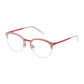 Police Red Metal Frames