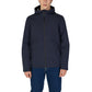 Suns Blue Polyester Jackets & Coat