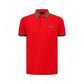 Hugo Boss Red Cotton Polo Shirt