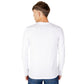 Armani Exchange White Cotton Long Sleeve Mens T-Shirt