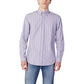 Hugo Boss Purple Cotton Shirt