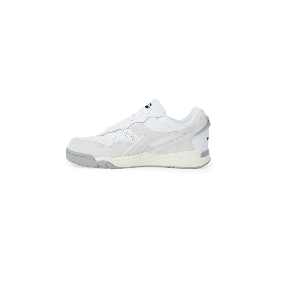 Diadora White Leather Leather Sneaker