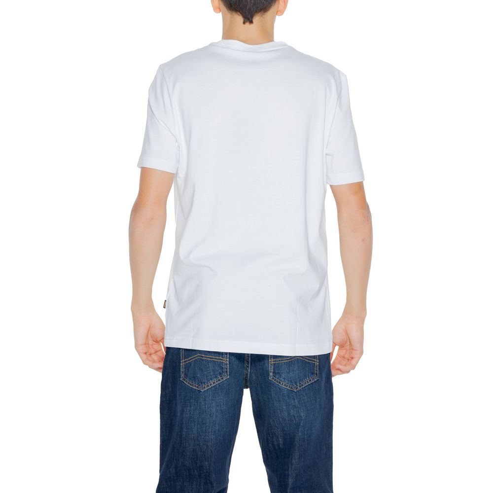 Hugo Boss White Cotton T-Shirt