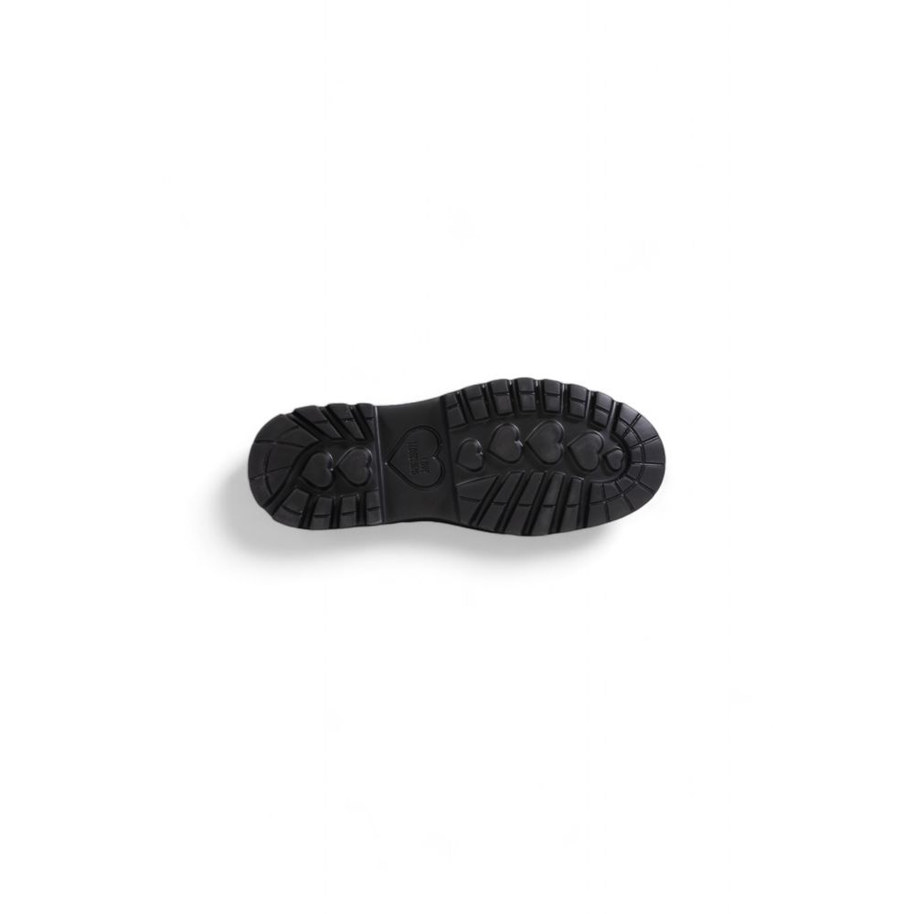 Love Moschino Black Polyethylene Platform Pumps
