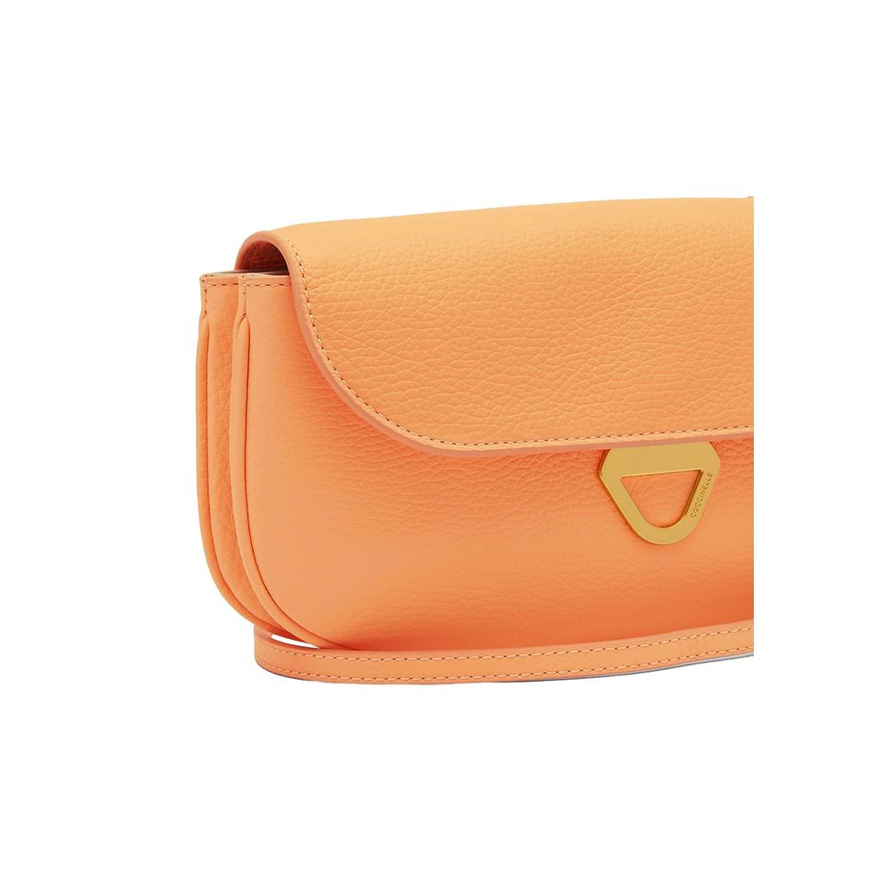 Coccinelle Orange Leather Handbag