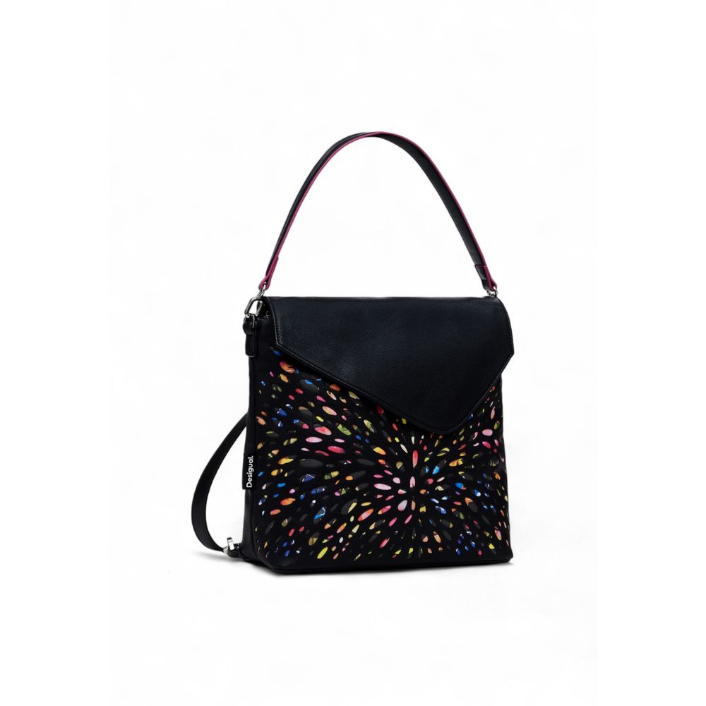 Desigual Black Polyethylene Backpack