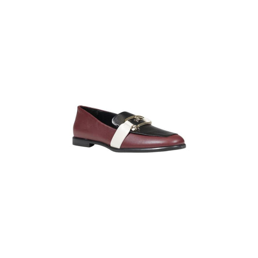 Furla Purple Leather Flat Shoe