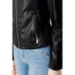 Armani Exchange Black Polyester Jackets & Coat