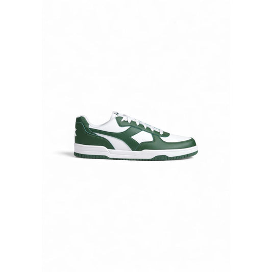 Diadora Green Leather Leather Sneaker