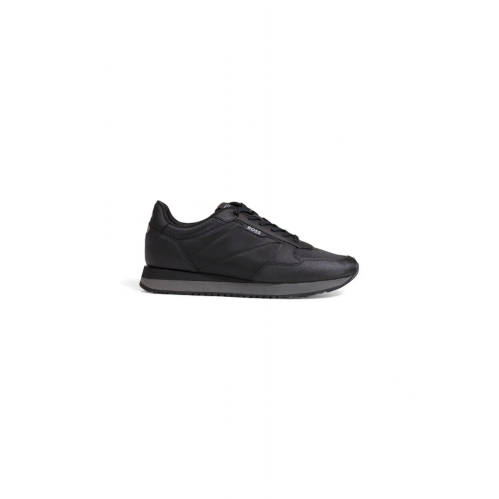 Hugo Boss Black Fabric Sneaker