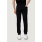 Armani Exchange Black Cotton Jeans & Pant